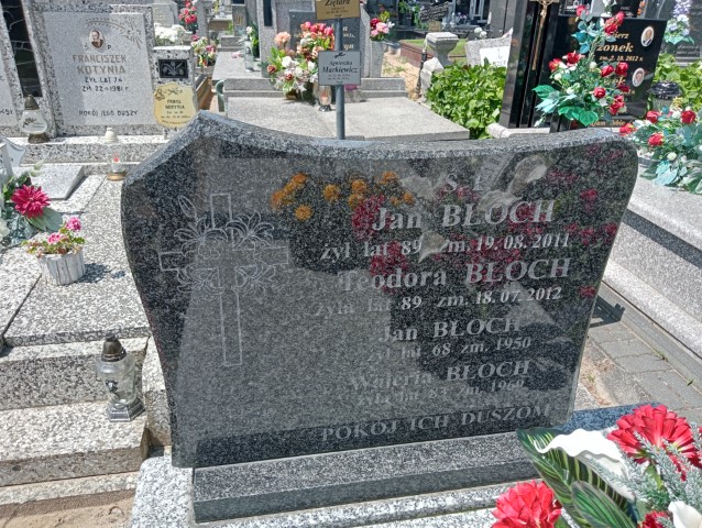 Jan Błoch 1922 Budziszewice - Grobonet - Wyszukiwarka osób pochowanych