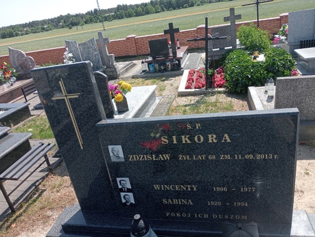 Zdzisław Sikora 1945 Budziszewice - Grobonet - Wyszukiwarka osób pochowanych