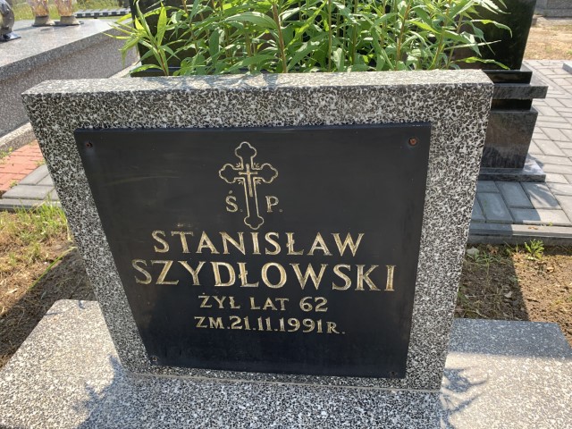 Stanisław Szydłowski Budziszewice - Grobonet - Wyszukiwarka osób pochowanych